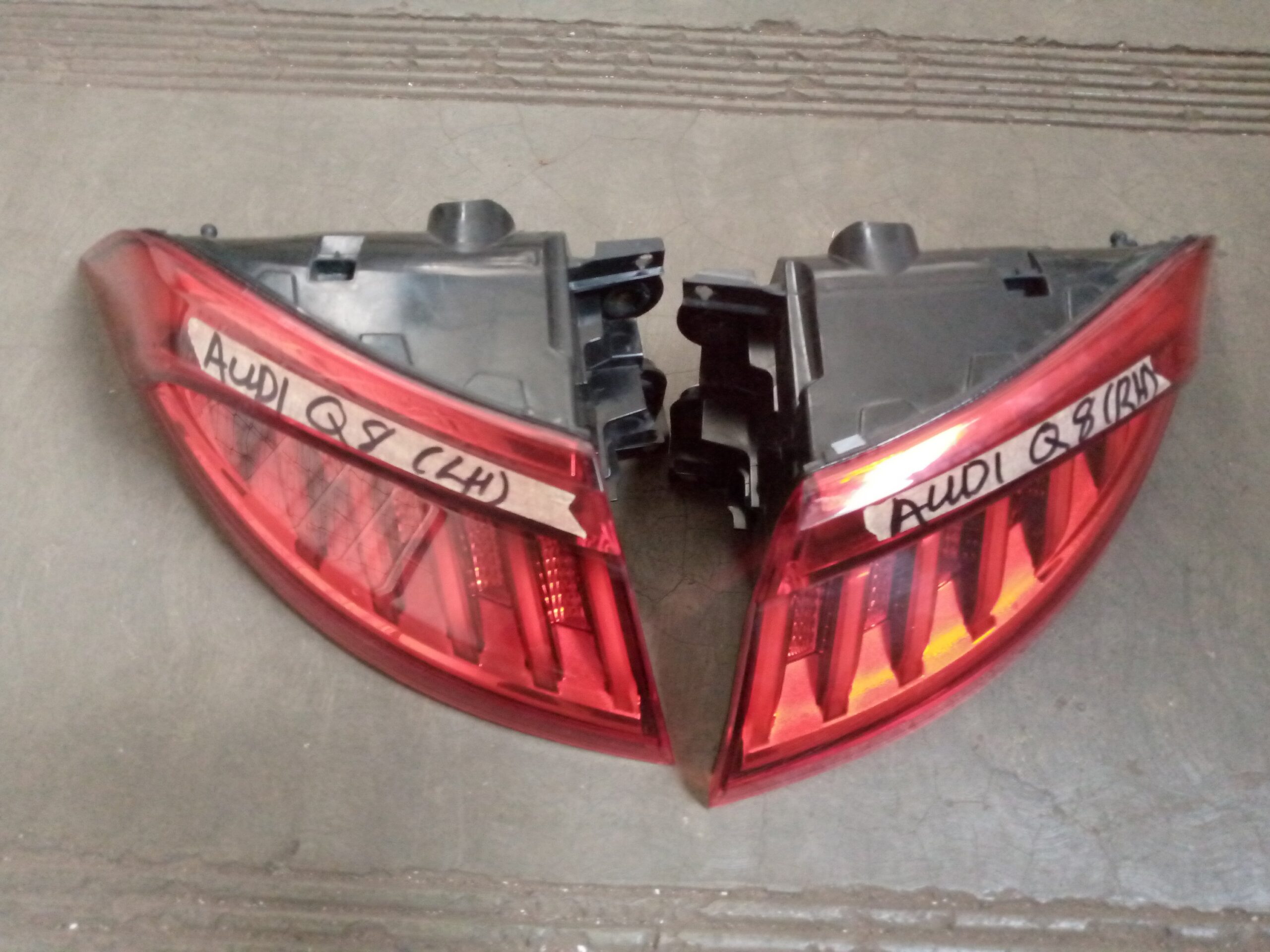 Audi Q8 left and right Headlight