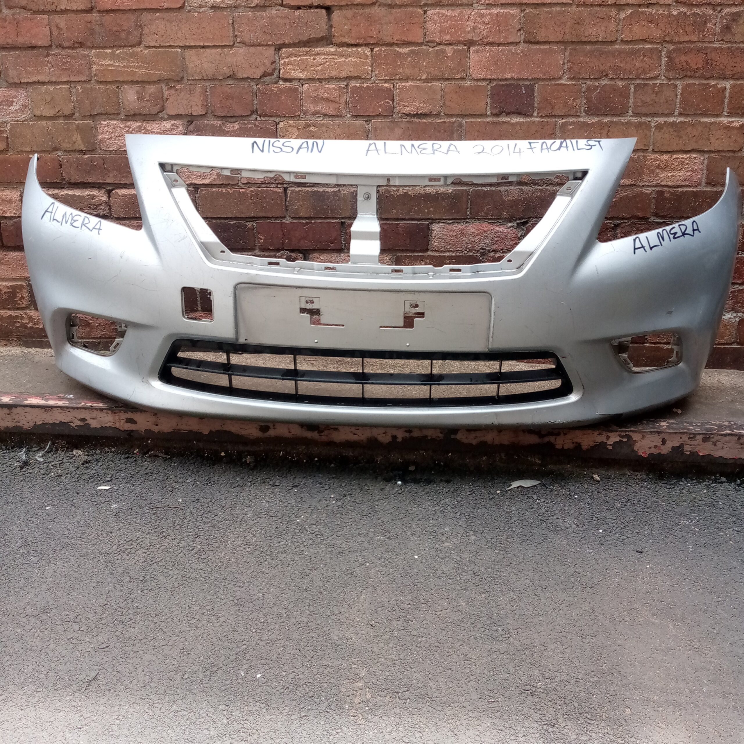 NISSAN ALMEDA 2014 FACAILFT FRONT BUMPER
