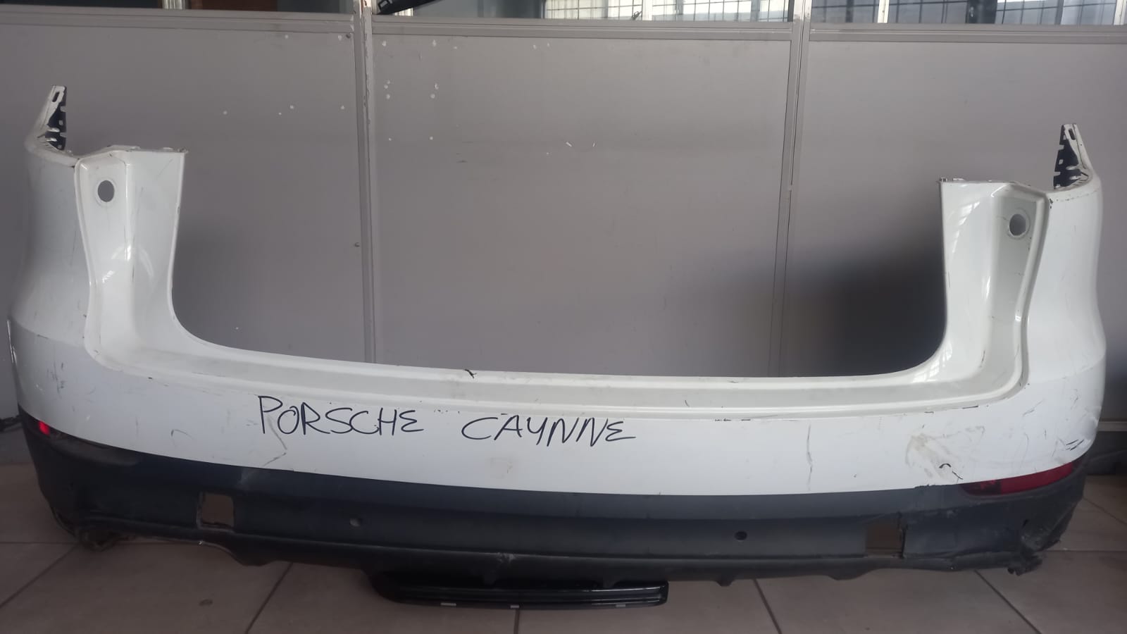 Porsche Cayenne Rear Bumper OEM Replacement