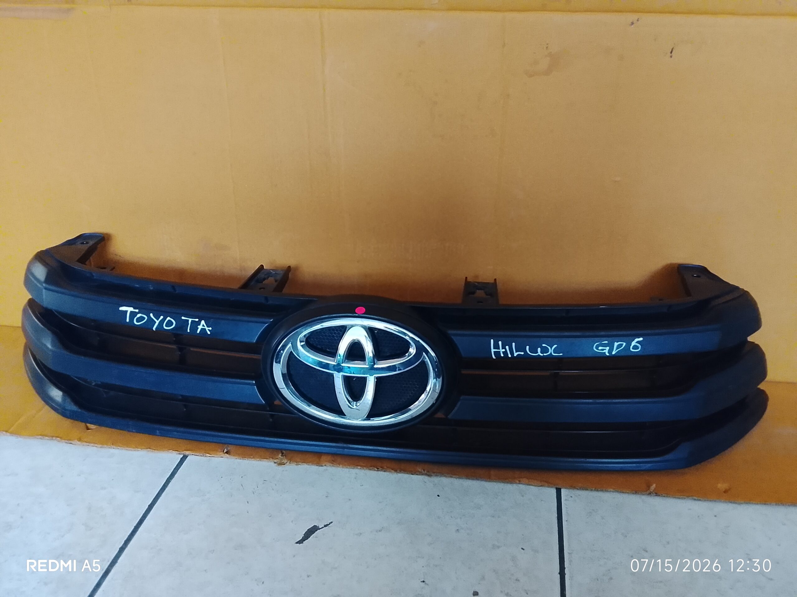Toyota Hilux GD6 Front Grille OEM Replacement