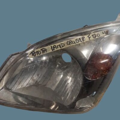 Toyota Land Cruiser Prado 120 2002-2009 Left Headlight Replacement