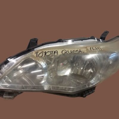 Toyota Corolla Quest Left Headlight Replacement