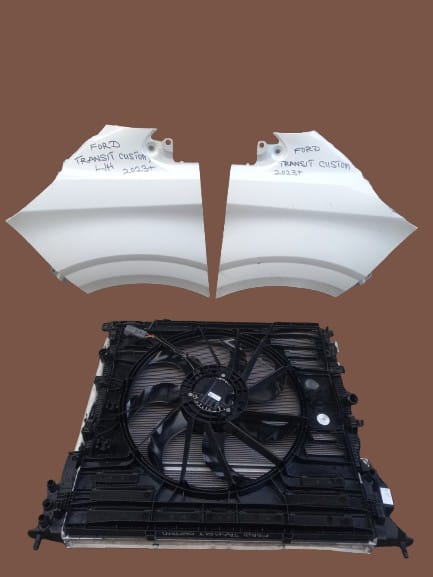Ford Transit Custom 2023 Plus Bumper and Radiator Fan Replacement Parts
