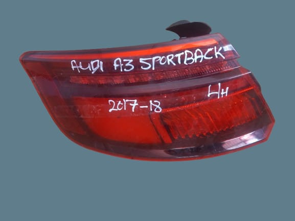Audi A3 Sportback Left Rear Tail Light 2017-2018 Replacement