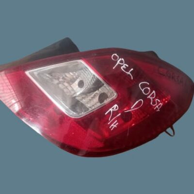 Opel Corsa D Right Rear Tail Light 2006-2014 Replacement