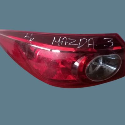 Mazda 3 BM BN outer left rear tail light 2014–2018