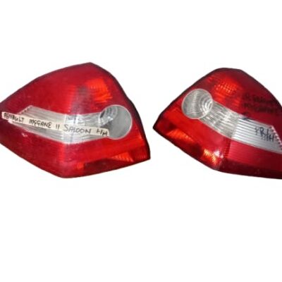 Renault Megane II Saloon outer left and right rear tail lights 2003–2009