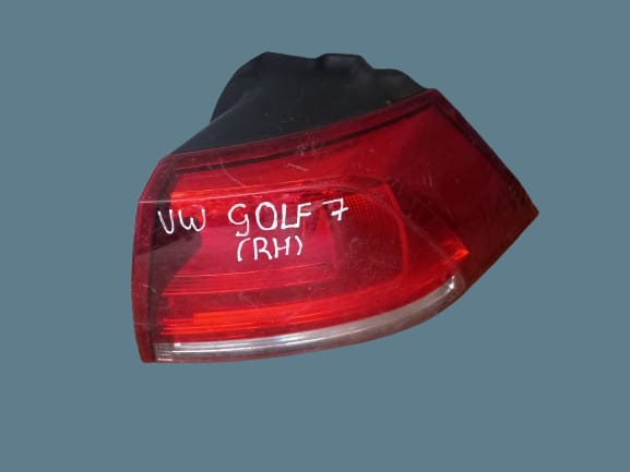 VW Golf 7 Mk7 outer right rear tail light 2012–2017 hatchback