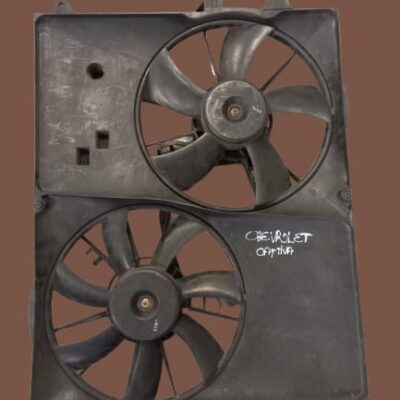 Chevrolet Captiva double radiator cooling fan assembly for 2.4 and 2.0 VCDi models 2007–2015