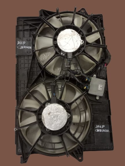 Jeep Cherokee KL Double Radiator Fan 2014–2021 - Image 2